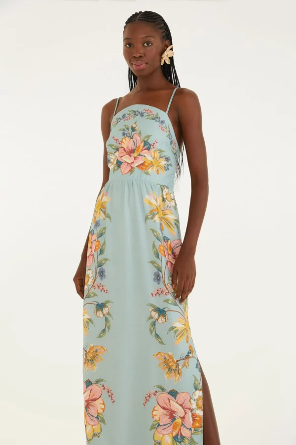 Farm Vestido Cropped Estampado Maira - Imagem 2