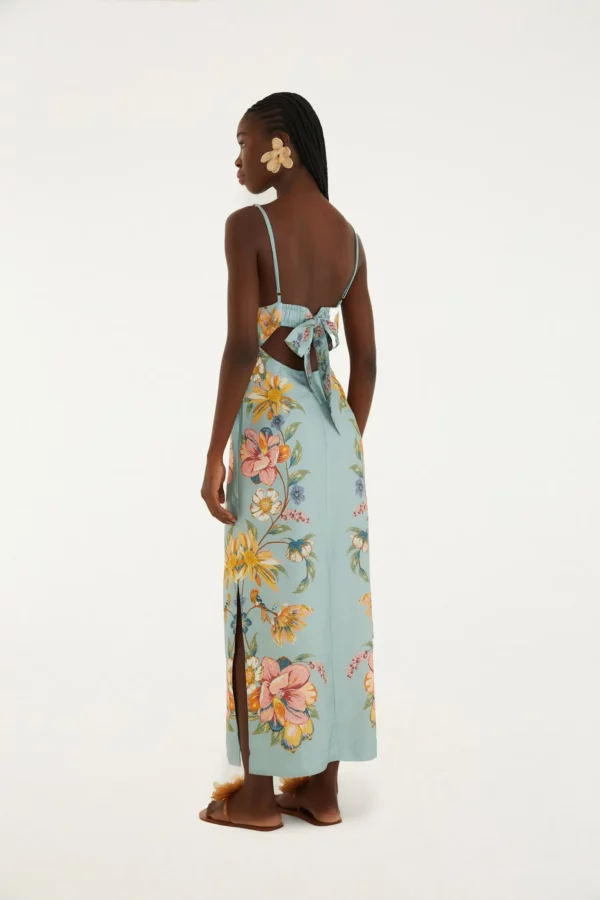 Farm Vestido Cropped Estampado Maira - Imagem 4