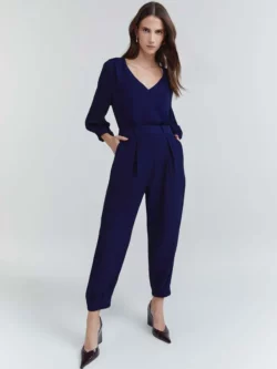 NV Calça Helena Azul Oxford