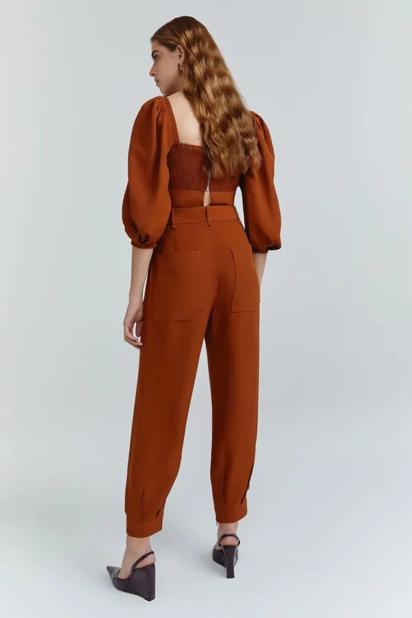 NV Calça Helena Marrom Ginger - Imagem 5