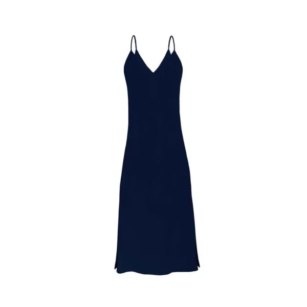 NV Vestido Mayra Azul Oxford - Imagem 2