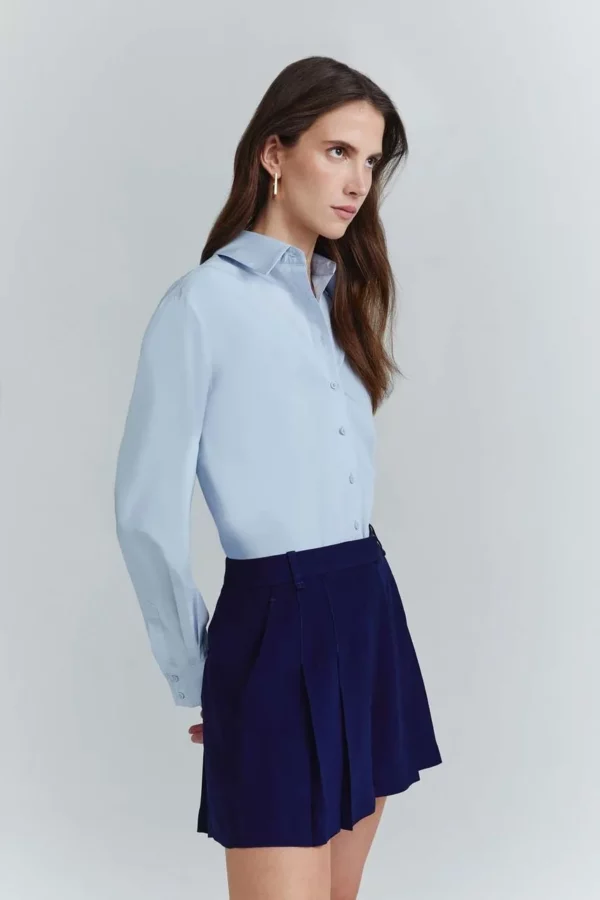 NV Short Vicky Azul Oxford - Imagem 5