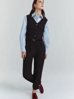 NV Calça Helena - Marrom Espresso