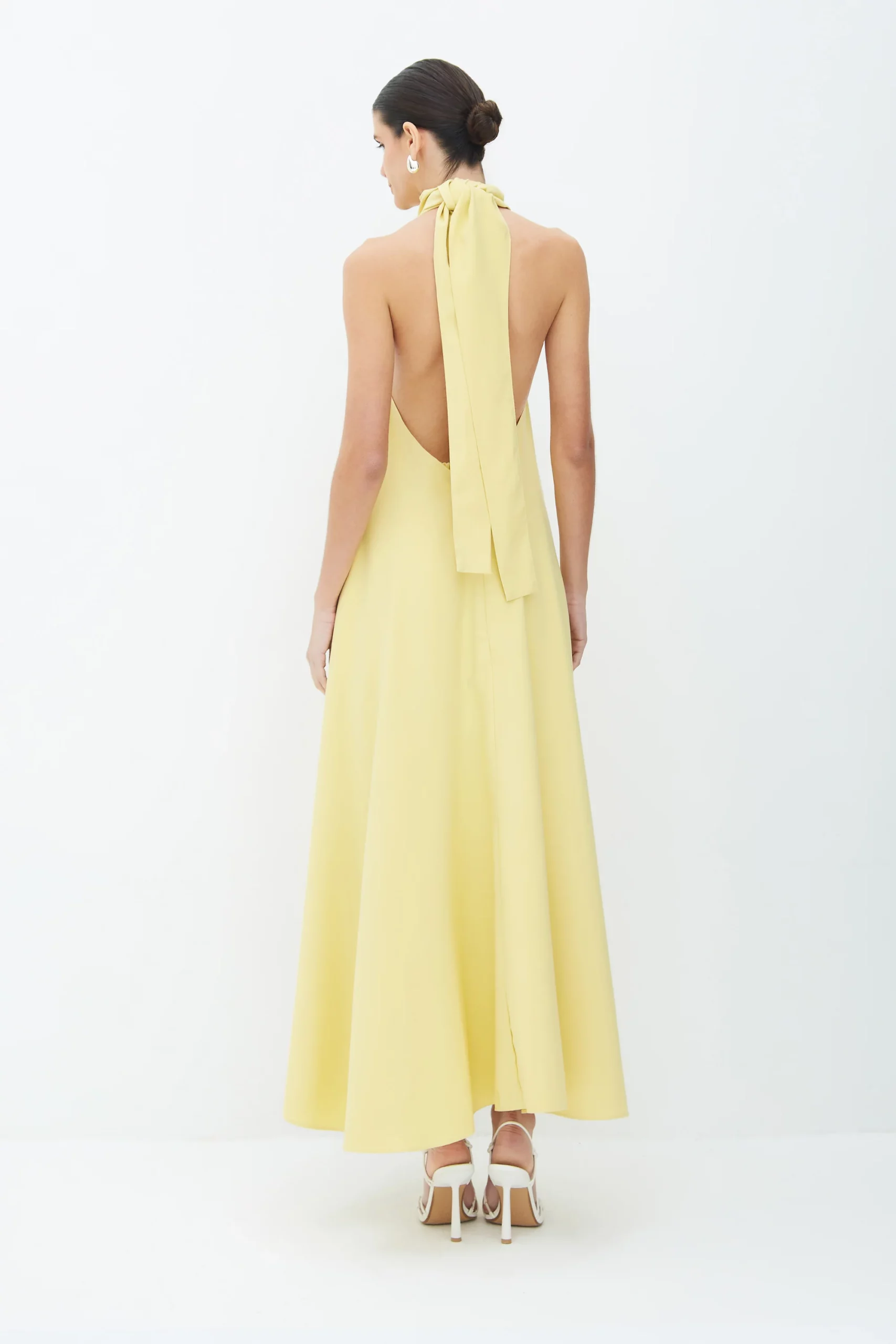 Zen TUNICA FLUIDA COM AMARRACAO AMARELO MANTEIGA - Imagem 4