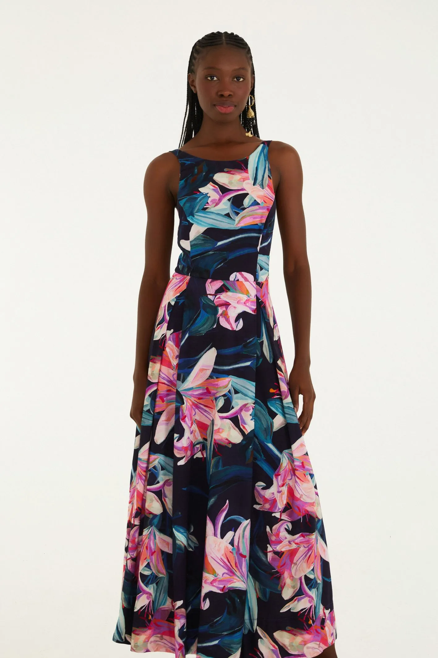 Farm Vestido Cropped Estampado Lilia - Imagem 2