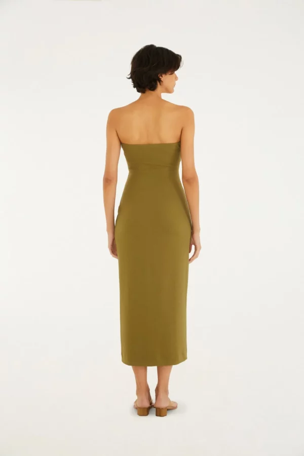 Farm Vestido Midi Aviamento - Imagem 4