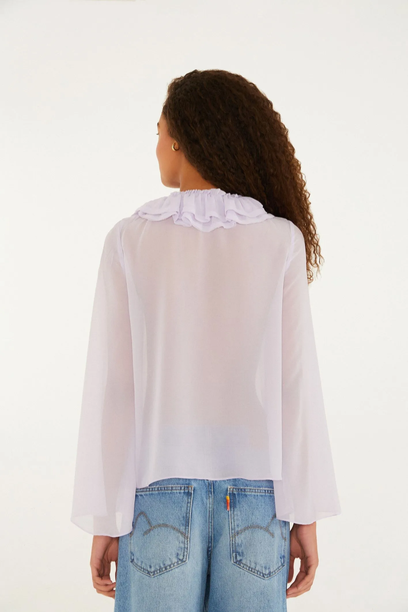 Farm Bata Babado Mangas - Imagem 3