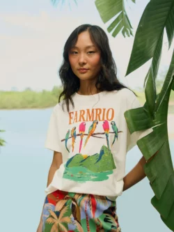 Farm T-Shirt Fit Araras Galho