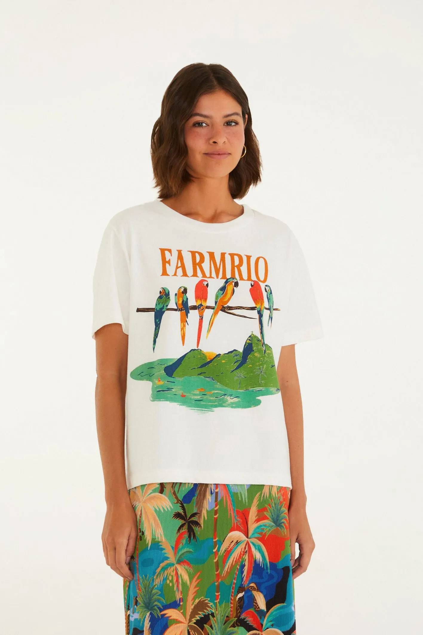 Farm T-Shirt Fit Araras Galho - Imagem 2