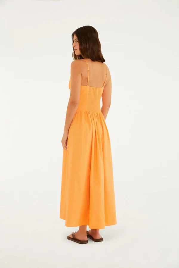 Farm Vestido Alcinhas Decote - Imagem 4