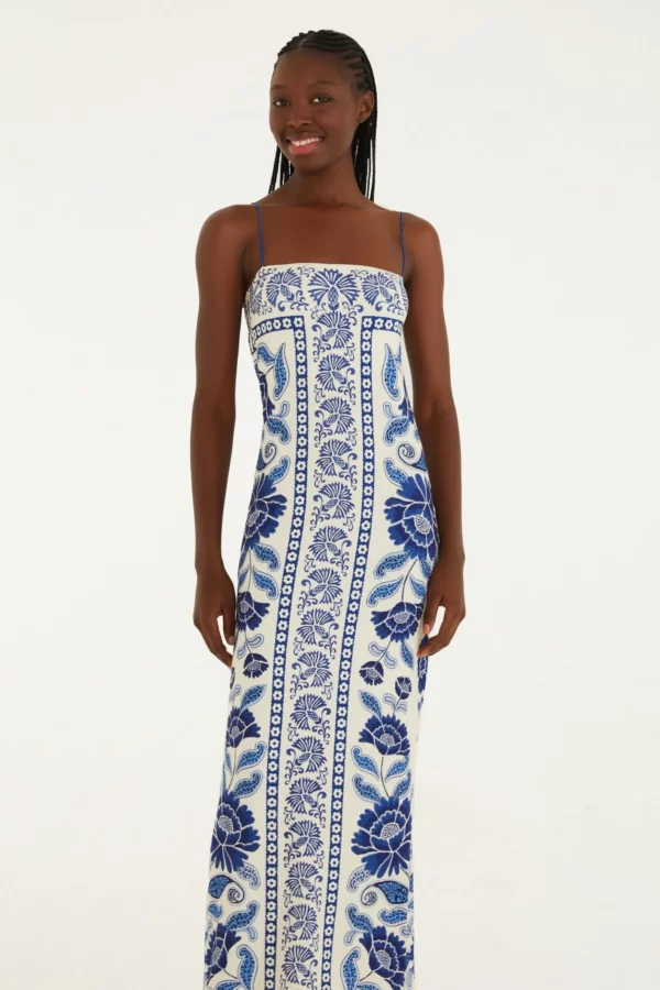 Vestido Midi Estampado Valentina - Imagem 2