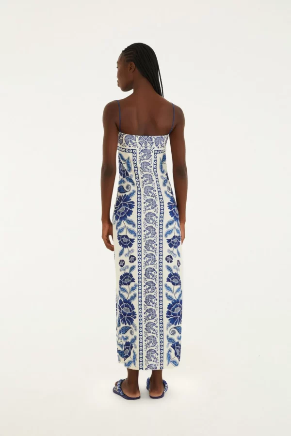 Vestido Midi Estampado Valentina - Imagem 4