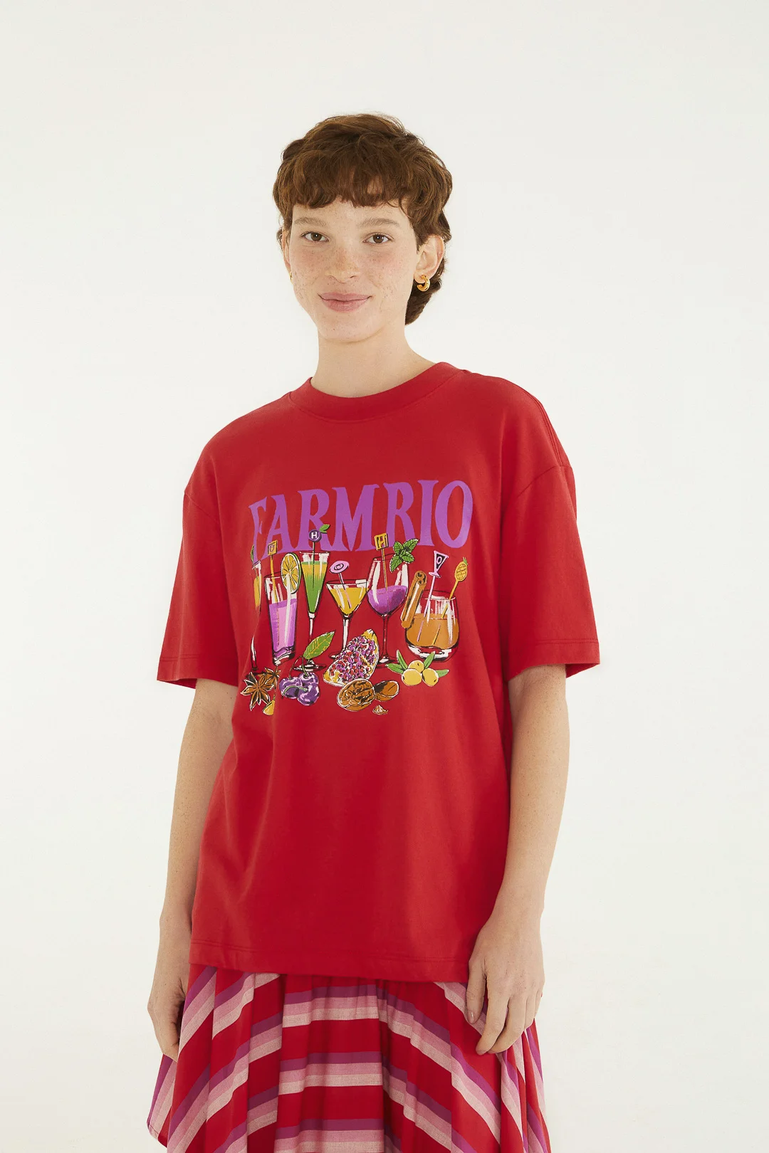 Farm T-Shirt Media Drinks