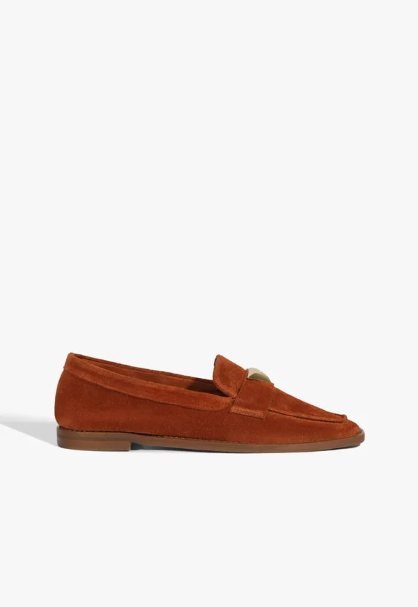 Schutz Mocassim Camurça Marrom - Imagem 2