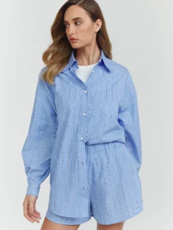 NV Short Paola - Azul Denim