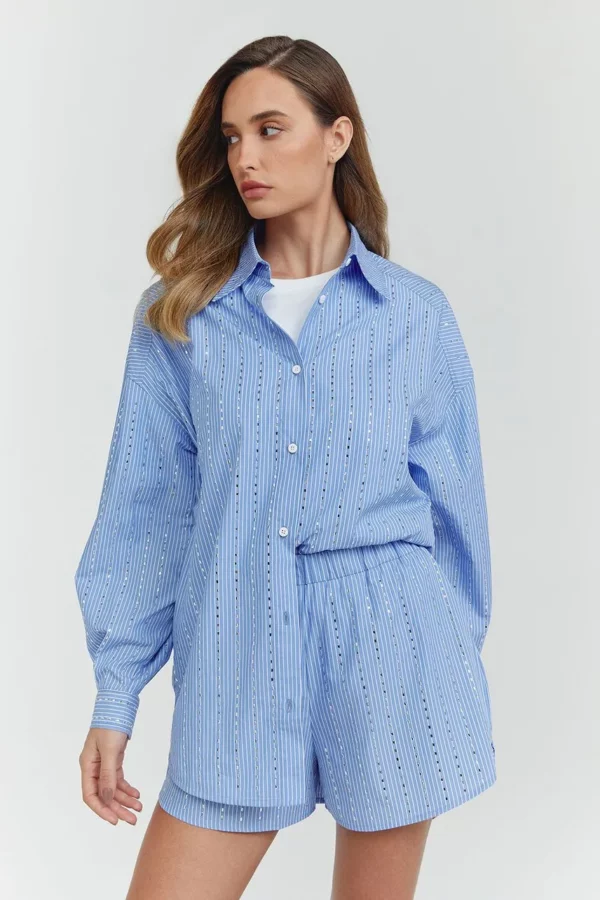 NV Short Paola - Azul Denim