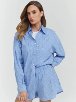 NV Camisa Paola - Azul Denim
