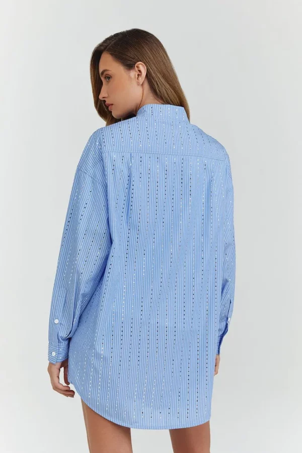 NV Camisa Paola - Azul Denim - Imagem 4