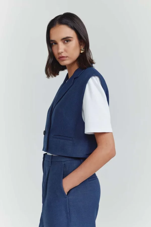 NV Colete Virginia - Azul Denim - Imagem 2