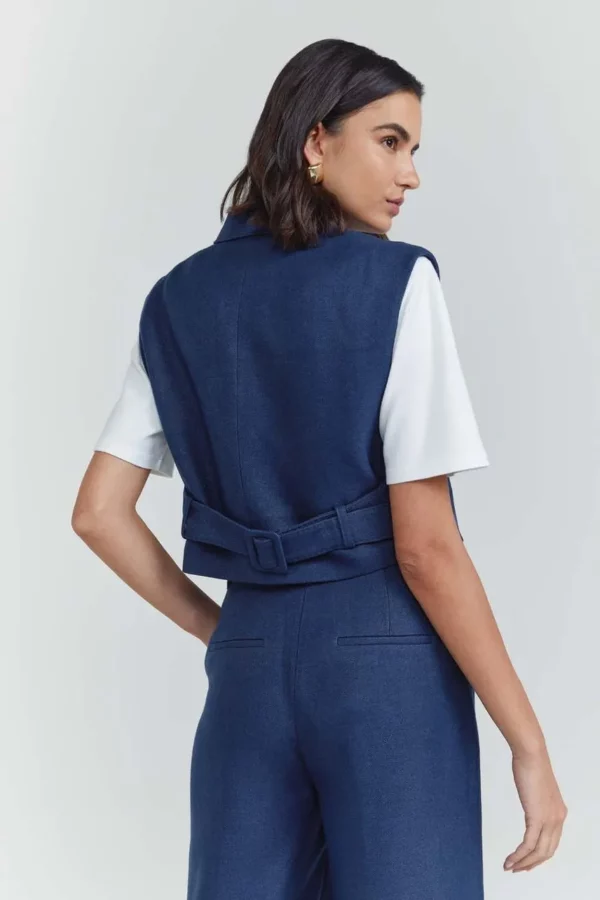 NV Colete Virginia - Azul Denim - Imagem 3