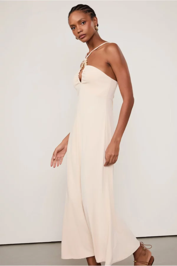 Animale Vestido Jersey Midi Perola - Imagem 4