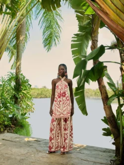 Farm Calça Estampada Nina