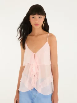 Farm Blusa Alcinhas Lurex