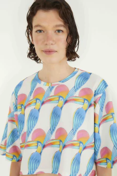 Farm T-Shirt Cropped Tucanitas - Imagem 3