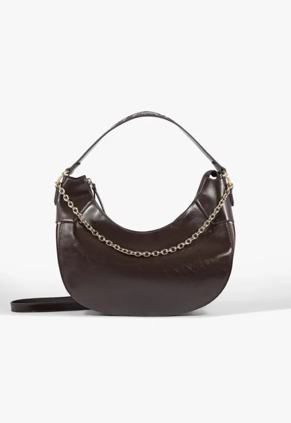 Schutz Bolsa Tiracolo Média Marrom