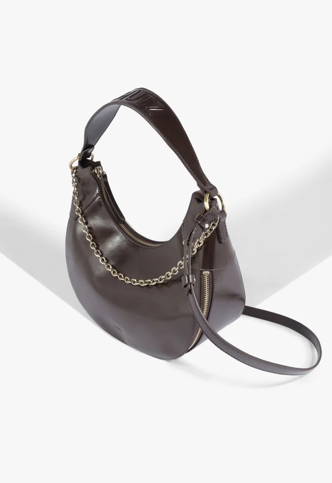 Schutz Bolsa Tiracolo Média Marrom - Imagem 3