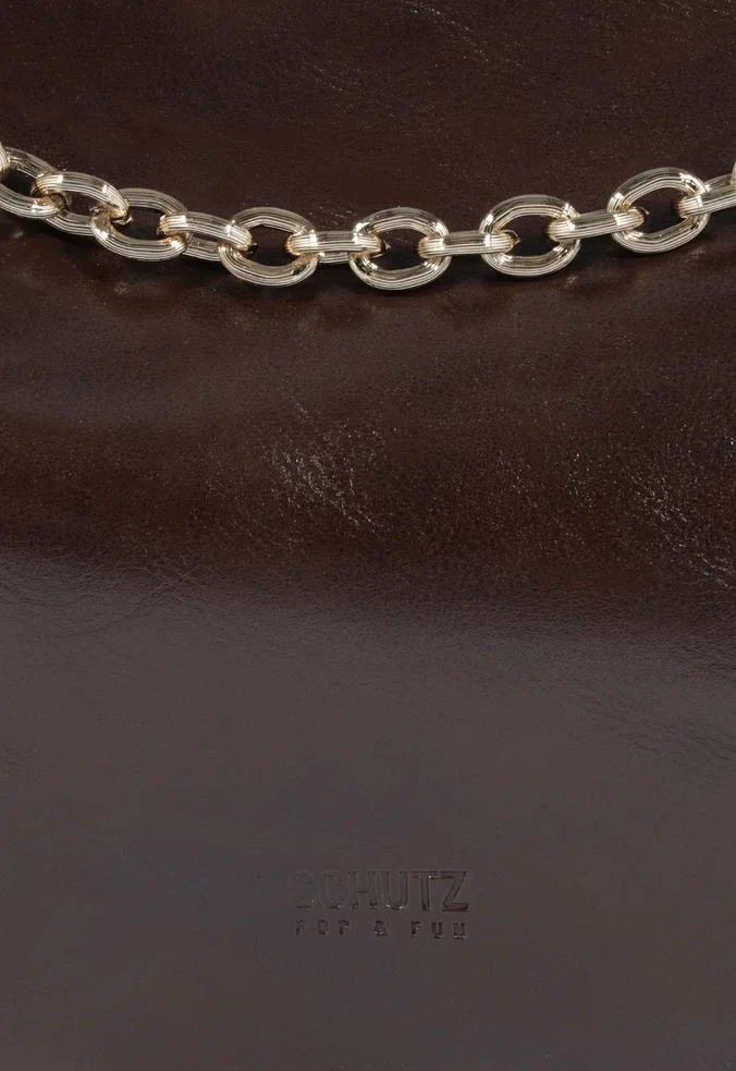 Schutz Bolsa Tiracolo Média Marrom - Imagem 2