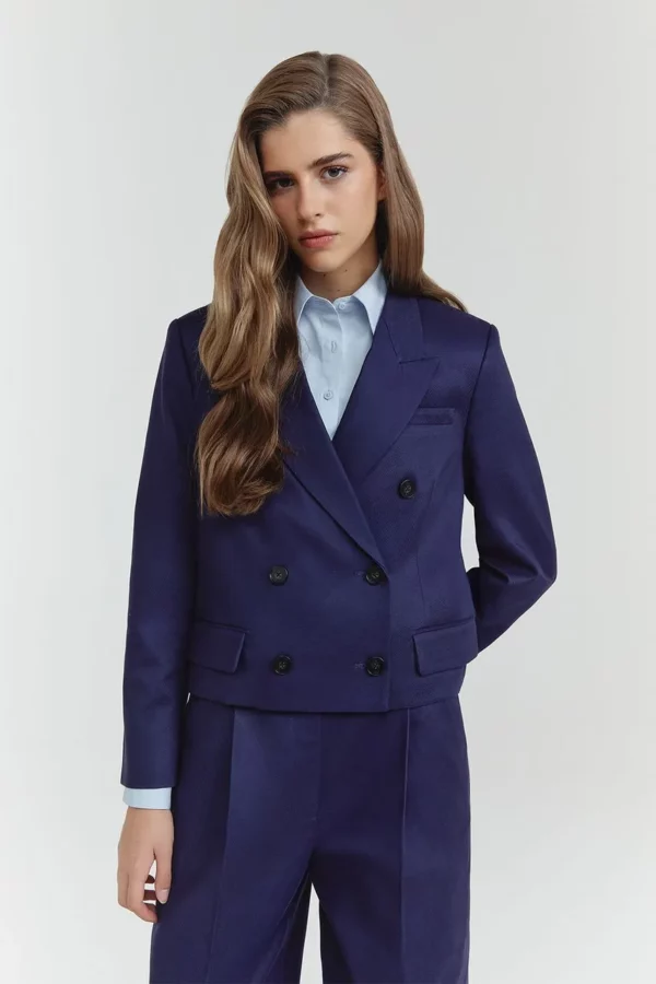 NV Blazer Sarah - Azul Oxford