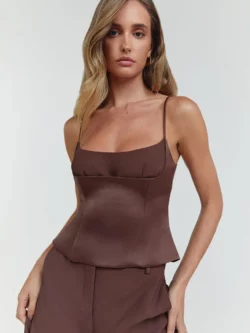 NV Regata Clarice - Marrom Suede