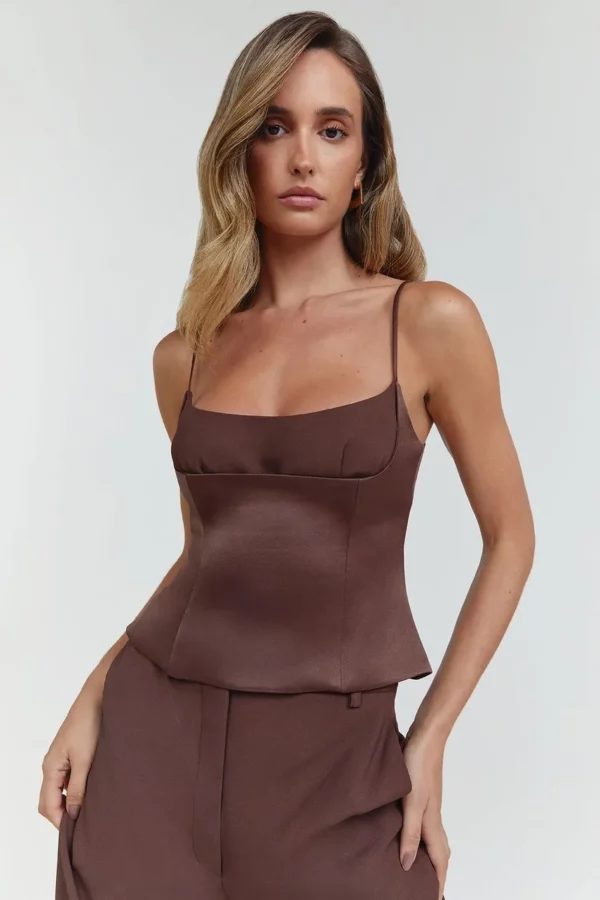 NV Regata Clarice - Marrom Suede