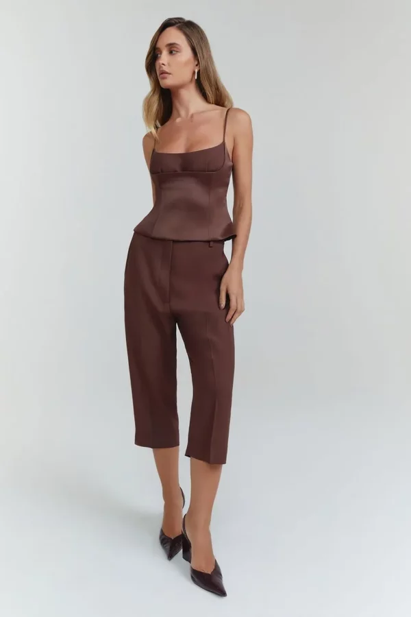 NV Regata Clarice - Marrom Suede - Imagem 3