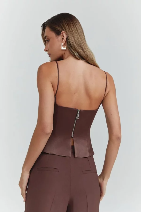 NV Regata Clarice - Marrom Suede - Imagem 4