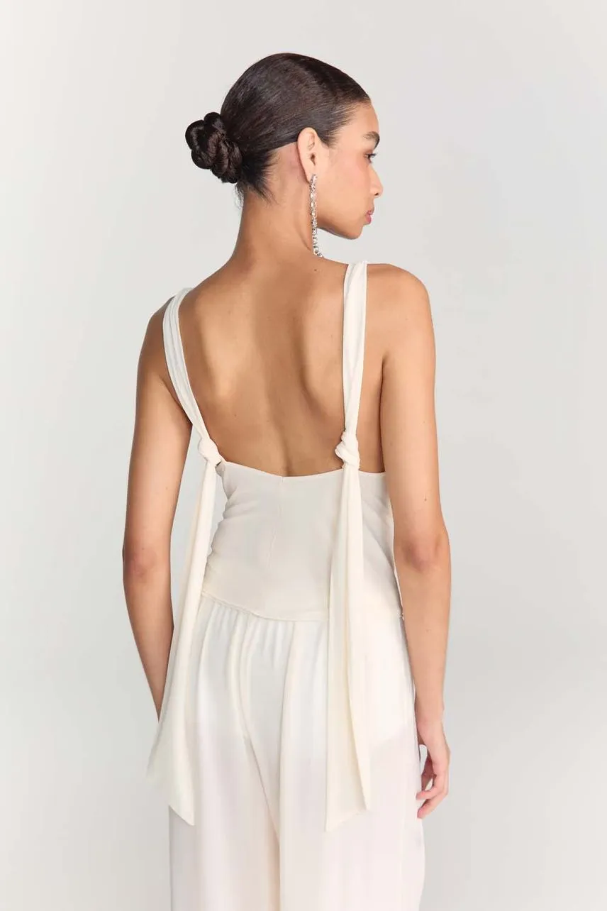 NV Blusa Alças Yasmin - Off White - Imagem 5