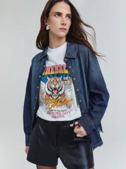 NV T-Shirt Fireball - Off White