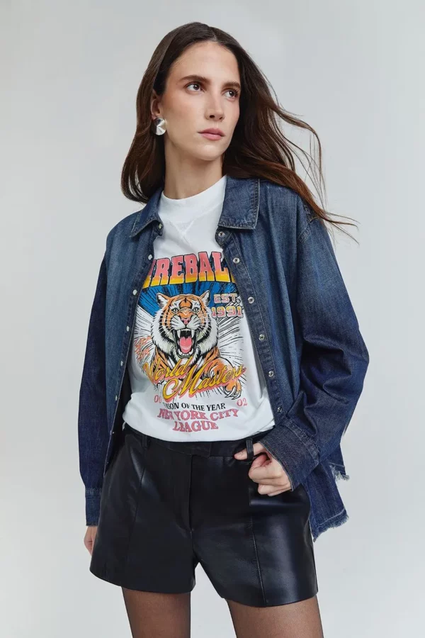 NV T-Shirt Fireball - Off White