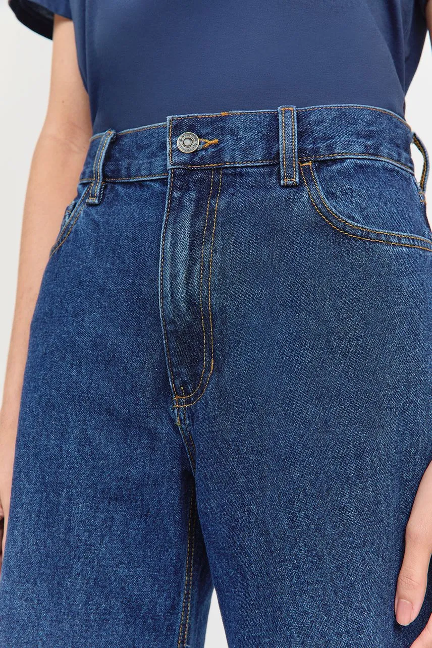 NV Calça Jeans Fabia - Jeans Escuro - Imagem 2