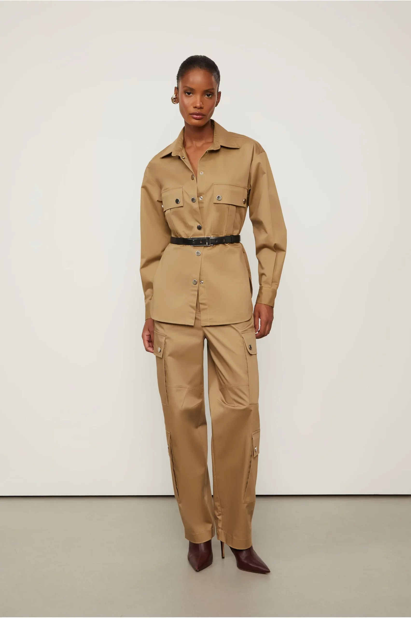 Animale Camisa Com Bolsos Zlt - Imagem 2