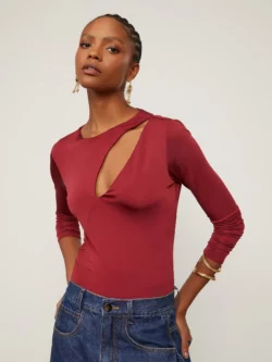 Animale Body De Jersey Vazado