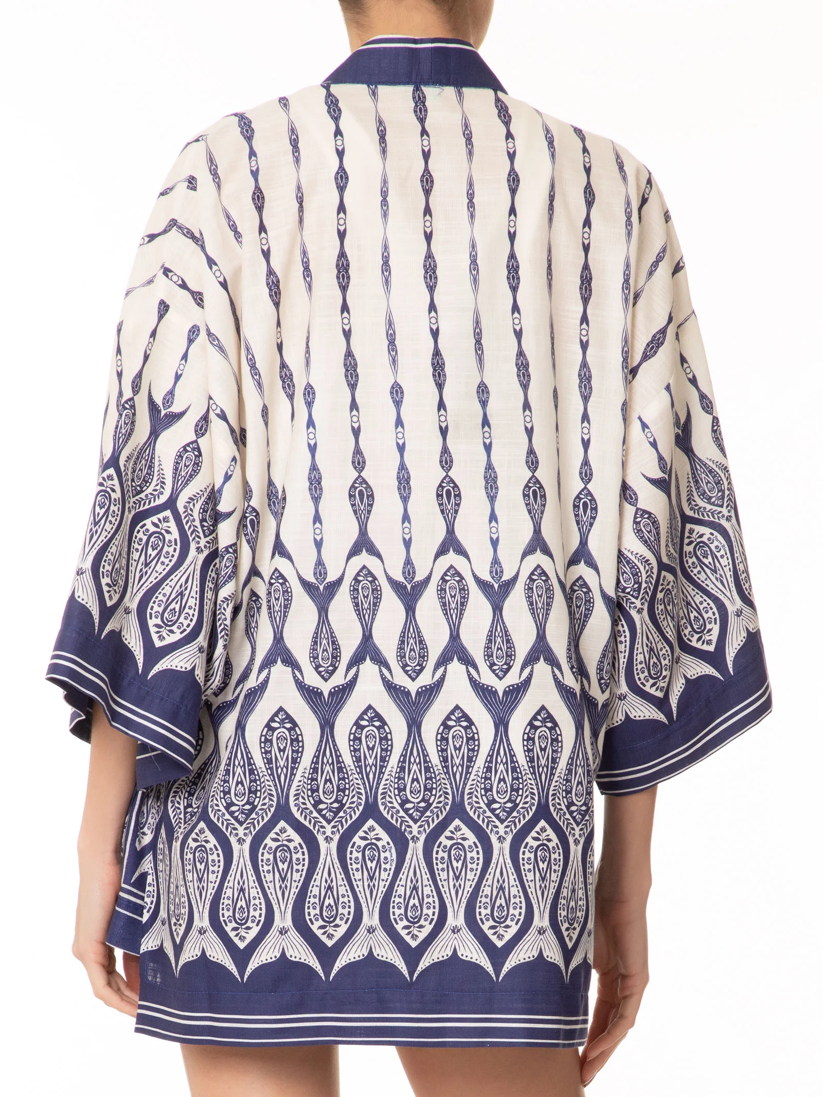 Farm Kimono Estampado Peixe Correnteza - Imagem 3