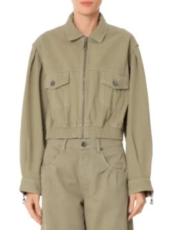 Animale Casaqueto Franzido Costas De Sarja