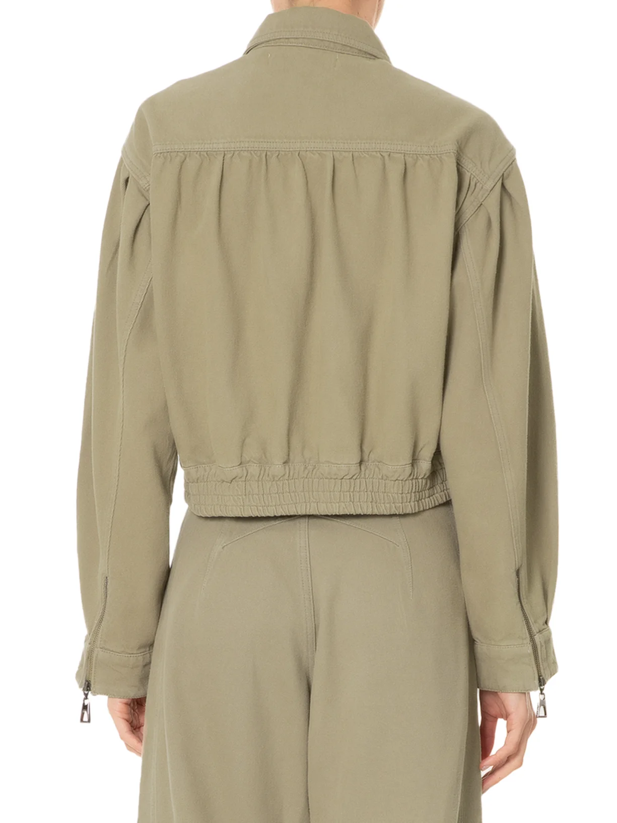 Animale Casaqueto Franzido Costas De Sarja - Imagem 3