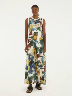 Farm Vestido Cropped Tropicalzinho