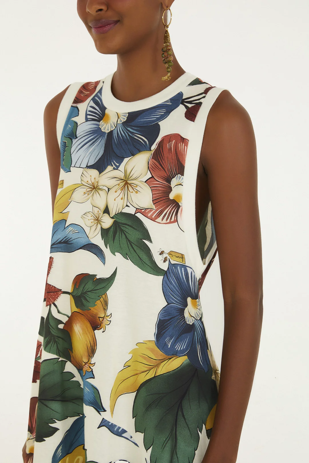 Farm Vestido Cropped Tropicalzinho - Imagem 2