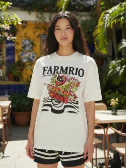 Farm T Shirt Papai Noel Da Praia