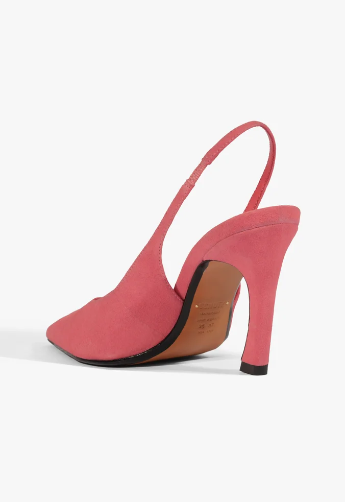 Schutz Scarpin Slingback Lexi Camurça Pink - Imagem 3