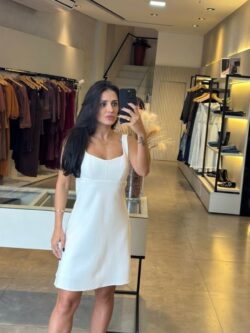 Chicle Vestido Jaque Marrom